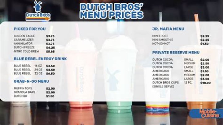 Updated Dutch Bros Menu Prices + Secret Menu (2023)