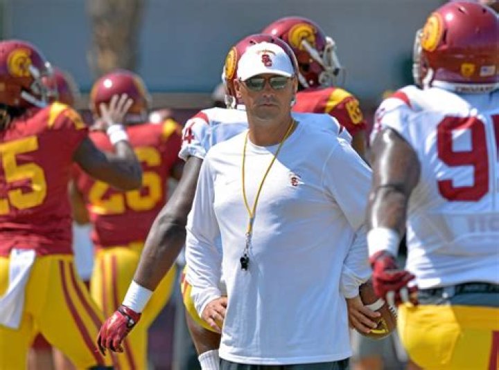 USC coach Steve Sarkisian apologizes for his behavior, 'inappropriate