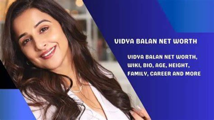 Vidya Balan Net Worth 2023 House, Cars, Husband, Bio