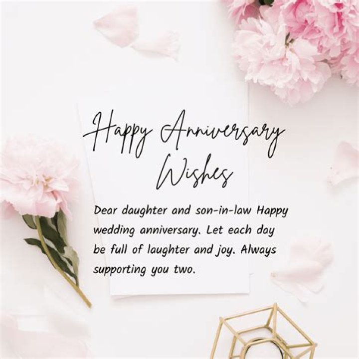 Wedding Anniversary Wishes To Daughter Son In Law Animaltree