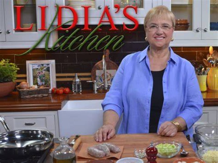 What Does Lidia Say at the End of Her Show