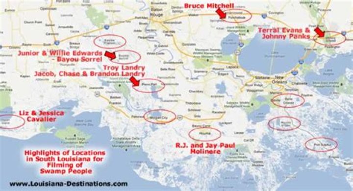 Where is Swamp People Filmed? History TV Show Filming Locations