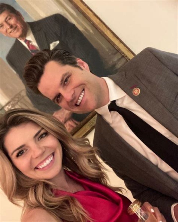 Who is Ginger Luckey, Matt Gaetz's fianc&eacute;e?