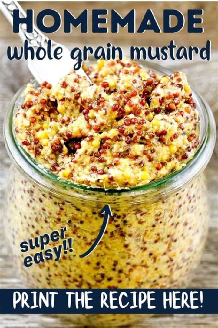 Whole Grain Mustard (Homemade!!) Take Two Tapas